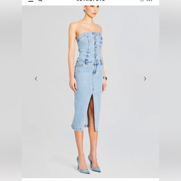 Ser.o.ya Kelli dress- coastline- NWT- size small NWT - Picture 10 of 11